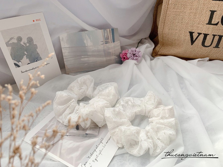 cột tóc Scrunchies họa tiết- m5